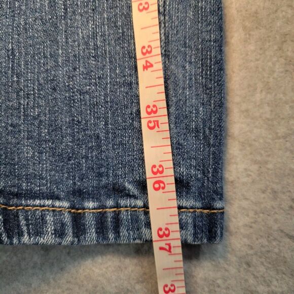 Rue 21 Overalls Women's Size 3/4 Skinny Distressed Denim Bib Cowgirl Countryglam - Picture 11 of 16